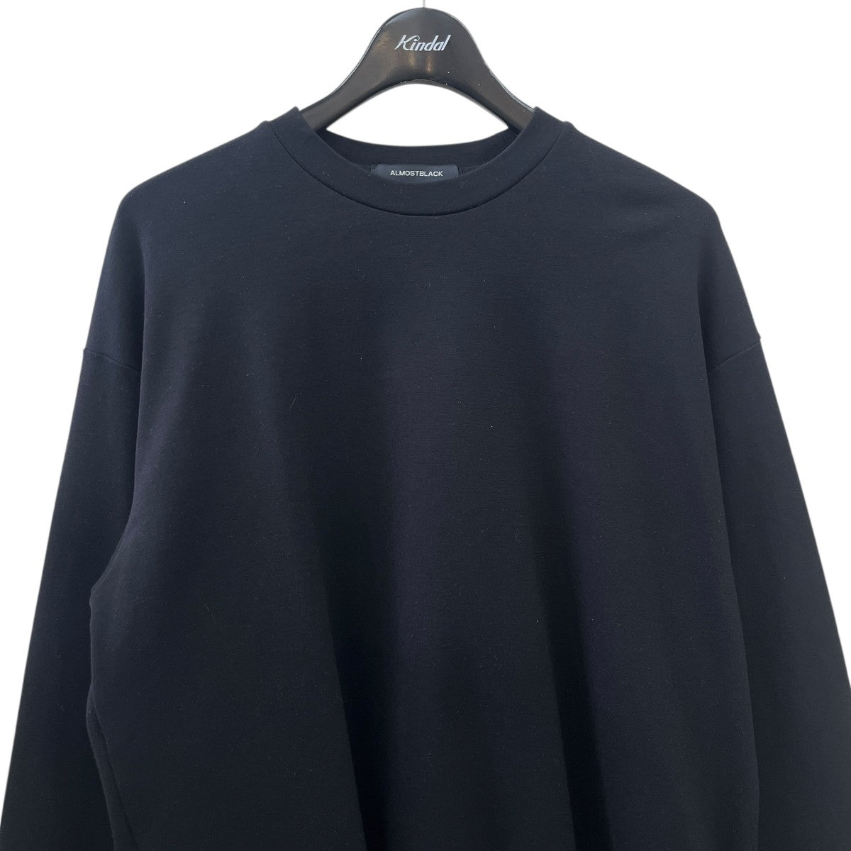ALMOSTBLACK バックホールデザインスウェット16AW-T004 古着・中古-3枚目のアイテム画像