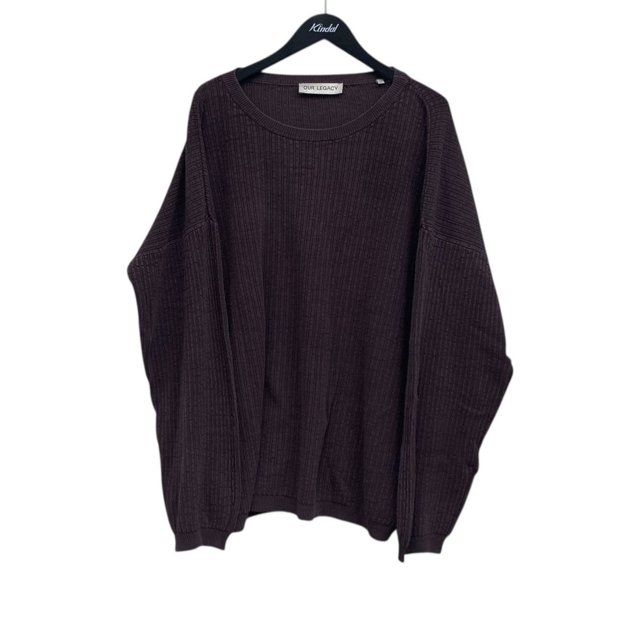 OUR LEGACY Popover Round Neck Knit クルーネックニット 古着・中古-1枚目のアイテム画像