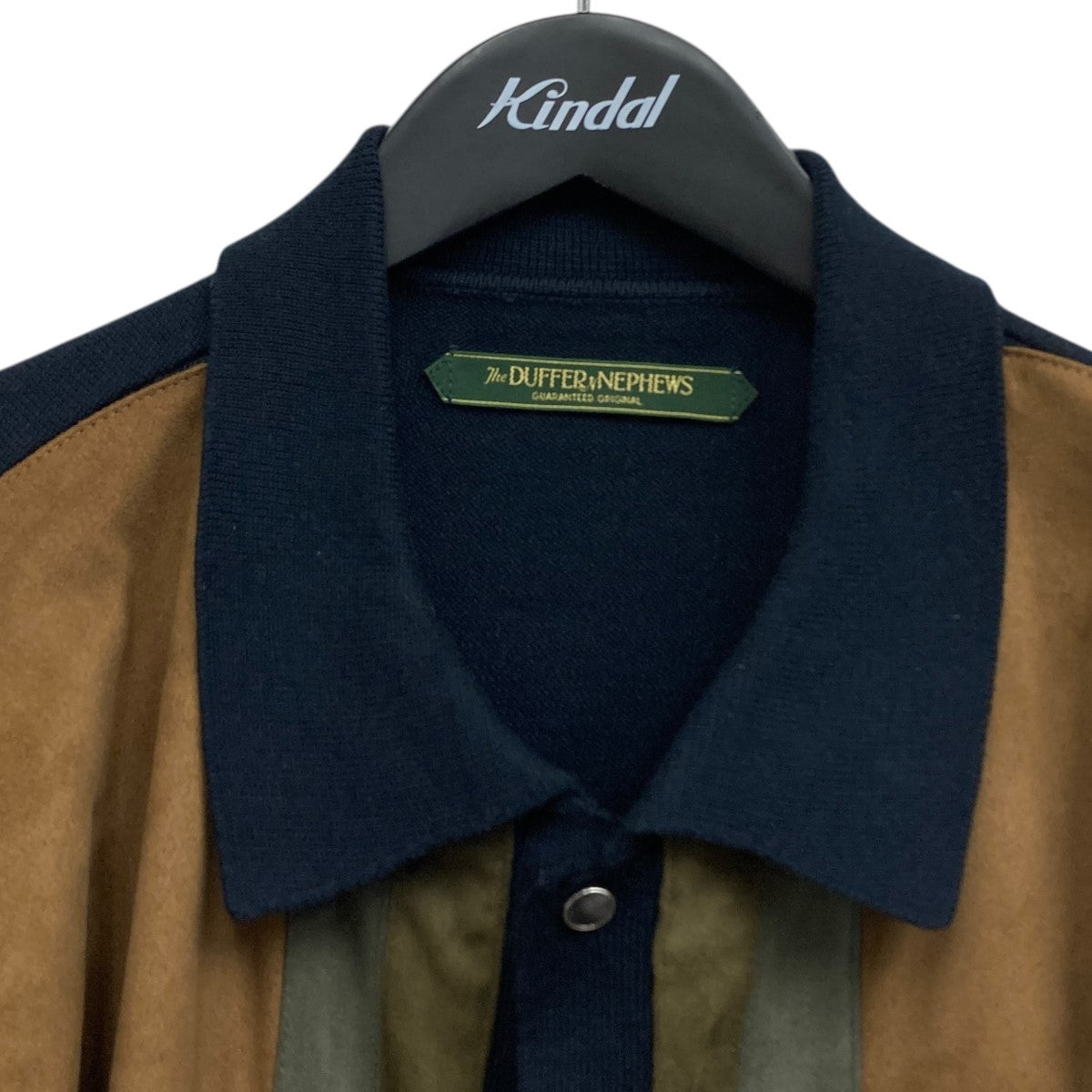 THE DUFFER N NEPHEWS ニットカーディガン 古着・中古-3枚目のアイテム画像
