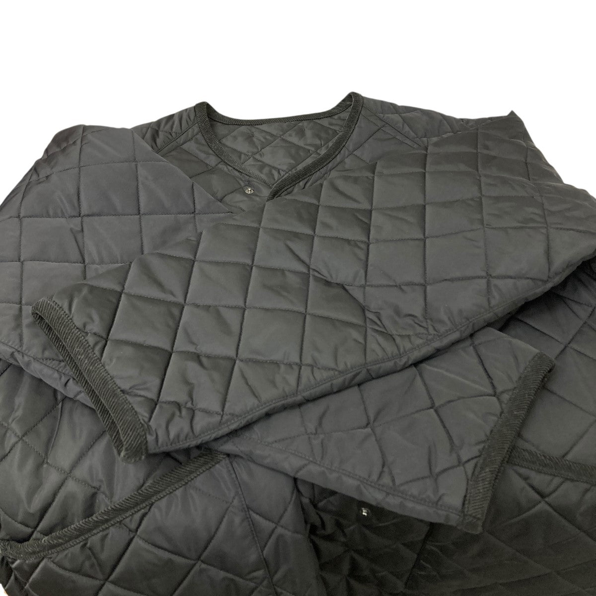 Barbour×KAPTAIN SUNSHINE キルティングコート 古着・中古-4枚目のアイテム画像