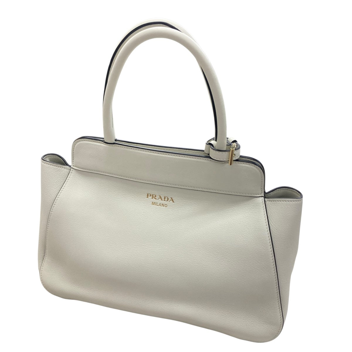 PRADA ソフトグレインレザーハンドバッグ 古着・中古-1枚目のアイテム画像