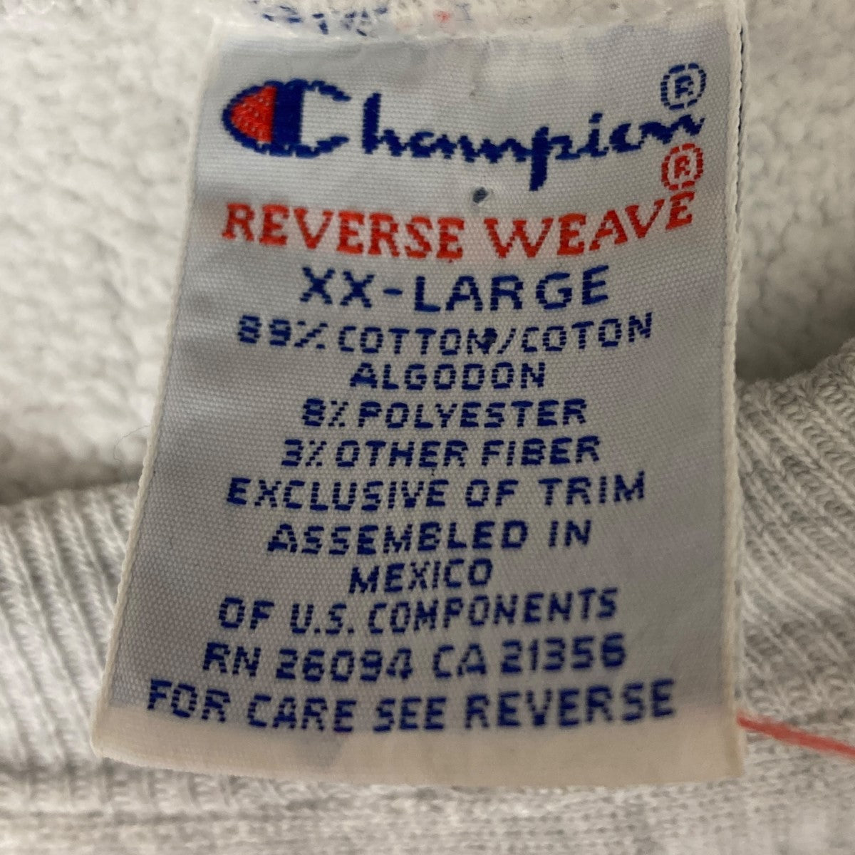 Champion REVERSE WEAVE プリントスウェット 古着・中古-5枚目のアイテム画像