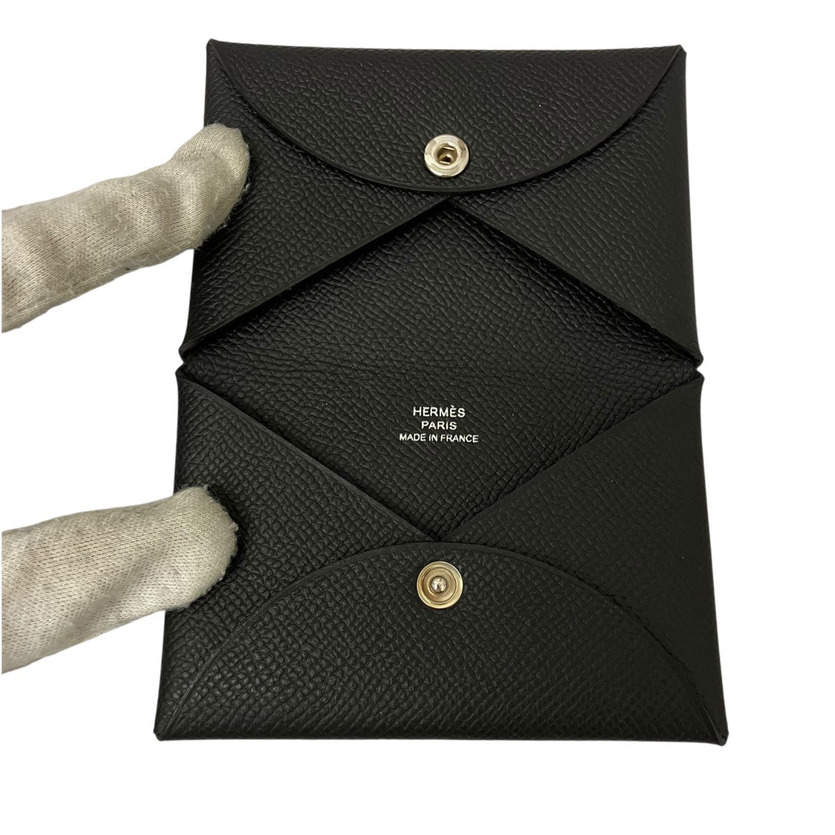 HERMES(エルメス) カルヴィカードケース - ブラック サイズ -｜【公式