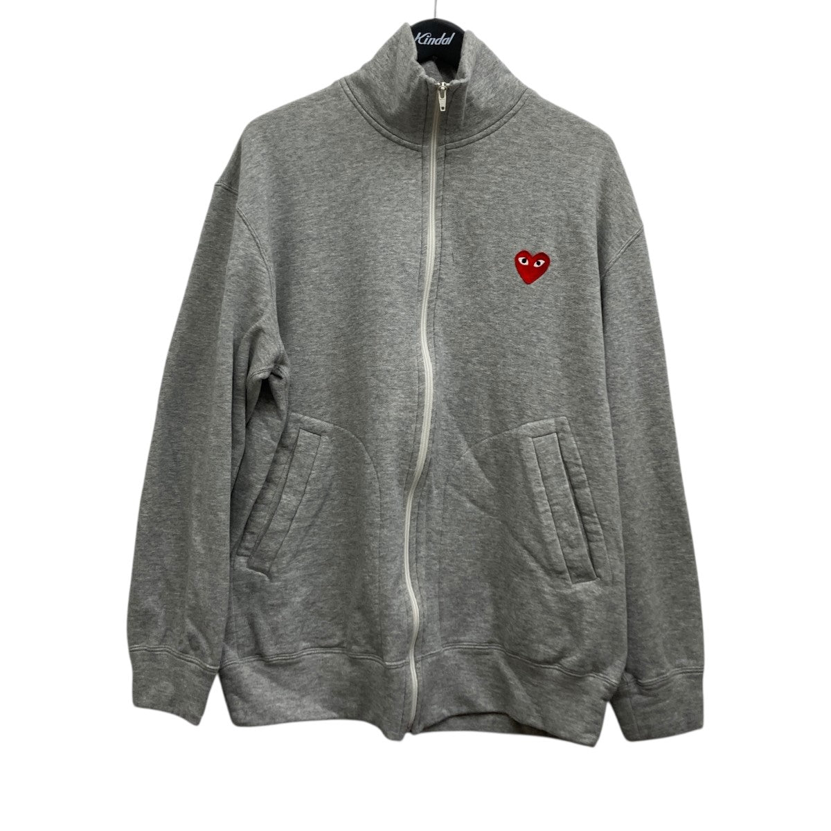 PLAY COMME des GARCONS ジップアップスウェット 古着・中古-1枚目のアイテム画像