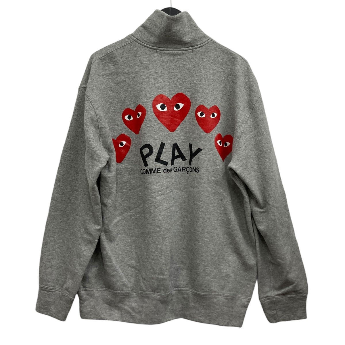 PLAY COMME des GARCONS ジップアップスウェット 古着・中古-2枚目のアイテム画像