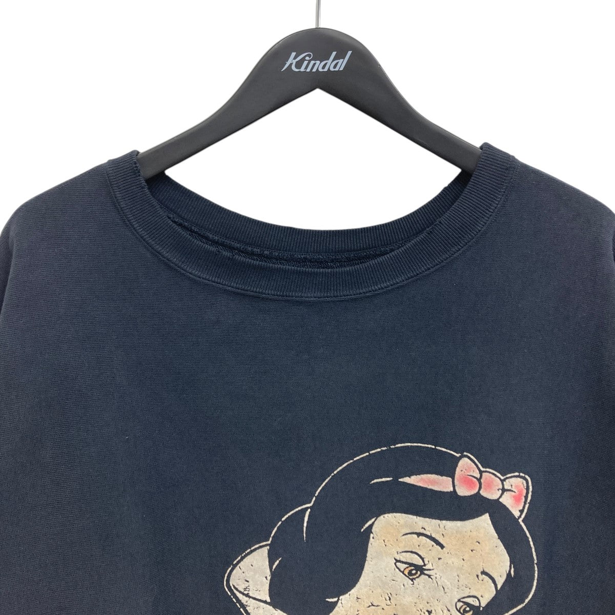 Disney SNOW WHITE SWEAT SHIRTSユーズド加工プリントスウェット