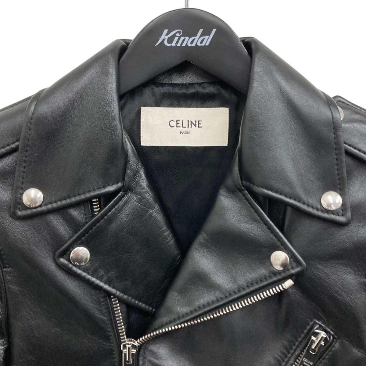 CELINE(セリーヌ) クラシックバイカージャケット 2E134050O ブラック