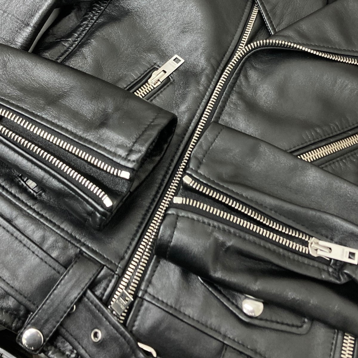 CELINE(セリーヌ) クラシックバイカージャケット 2E134050O ブラック