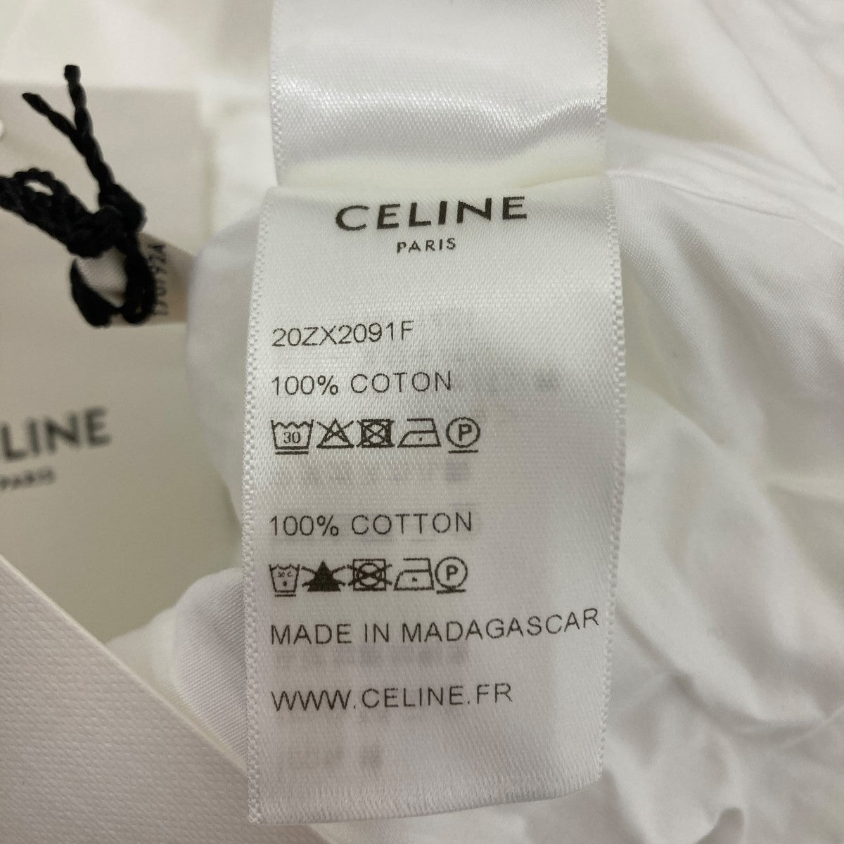 CELINE ドレスシャツ 古着・中古-6枚目のアイテム画像
