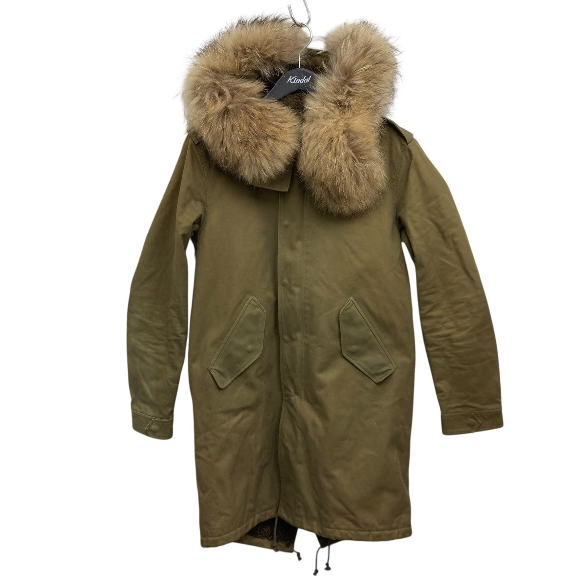 【訳あり】定価16万5千円 LITHIUM HOMME モッズコート サイズ46 LITHIUM HOMME(リチウムオム) モッズコート LH20-2101 カーキ サイズ L