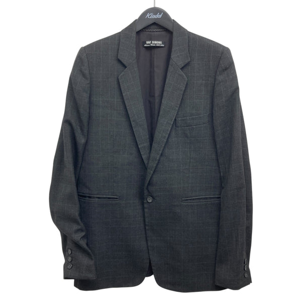 RAF SIMONS(ラフシモンズ) RIOT期 チェックテーラードジャケット