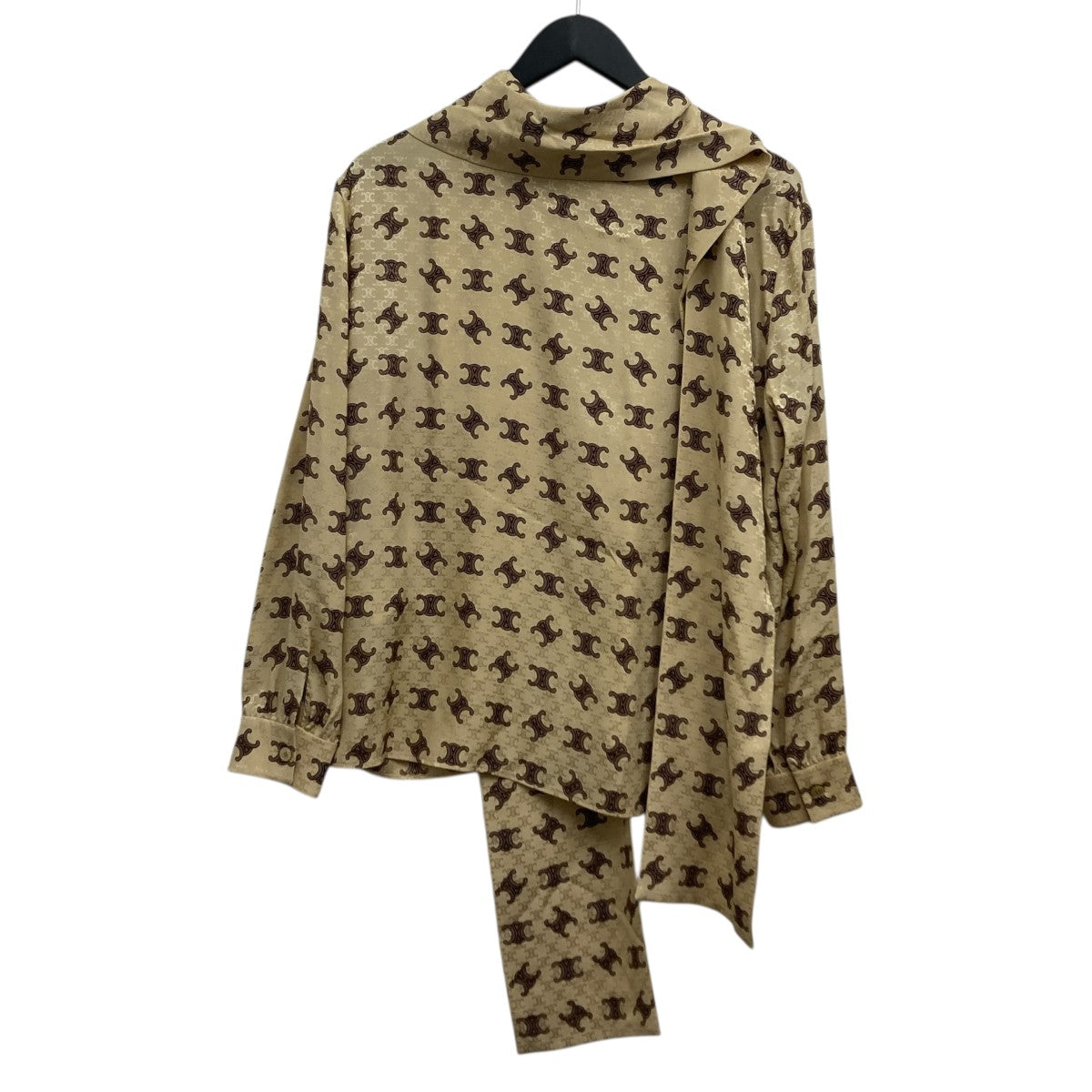 CELINE トリオンフシルクブラウス 古着・中古-2枚目のアイテム画像