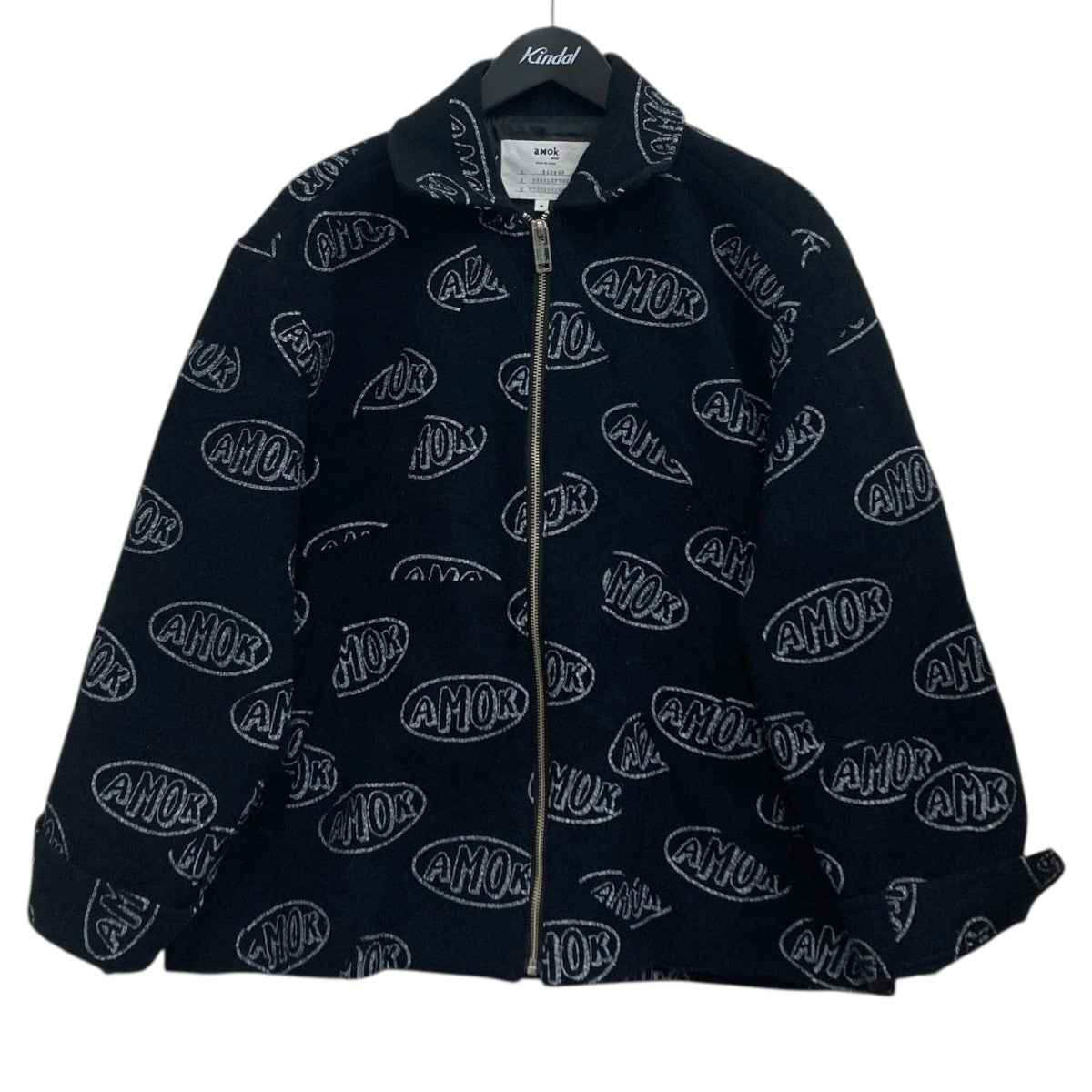 NEEDLE PUNCH BLOUSON ジップアップジャケット