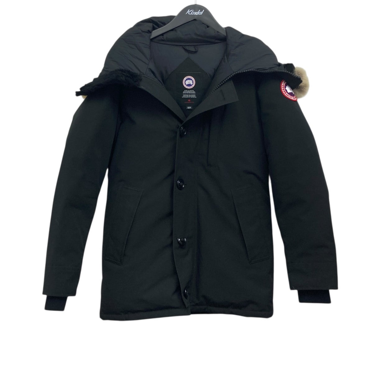 CANADA GOOSE JASPER ファーフード付きダウンジャケット 古着・中古-1枚目のアイテム画像