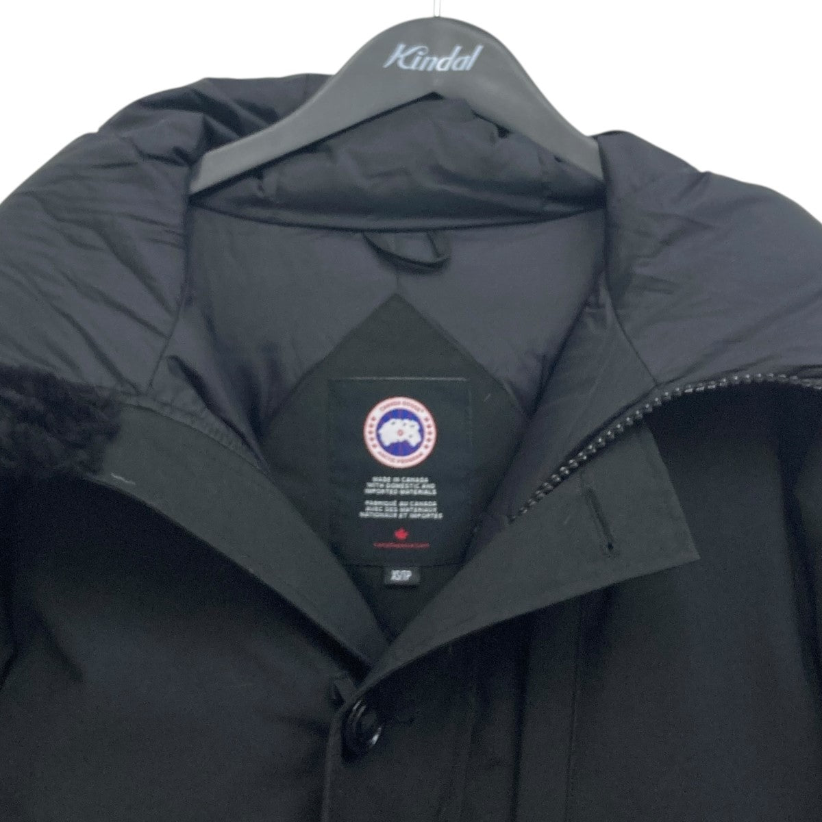 CANADA GOOSE JASPER ファーフード付きダウンジャケット 古着・中古-3枚目のアイテム画像