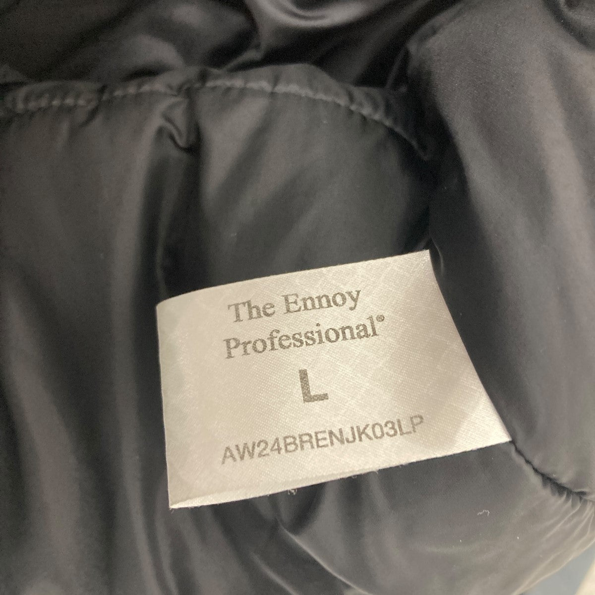 THE ENNOY PROFESSIONAL パテッドジャケット 古着・中古-5枚目のアイテム画像