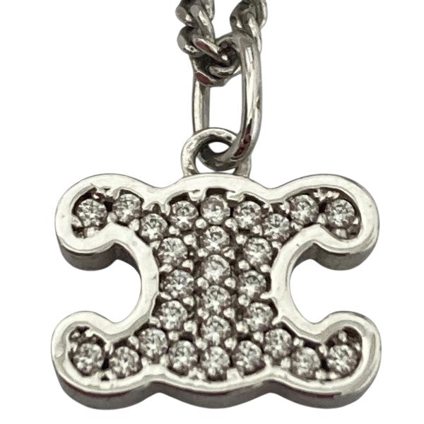 CELINE(セリーヌ) トリオンフラインストーンネックレス WTT4263