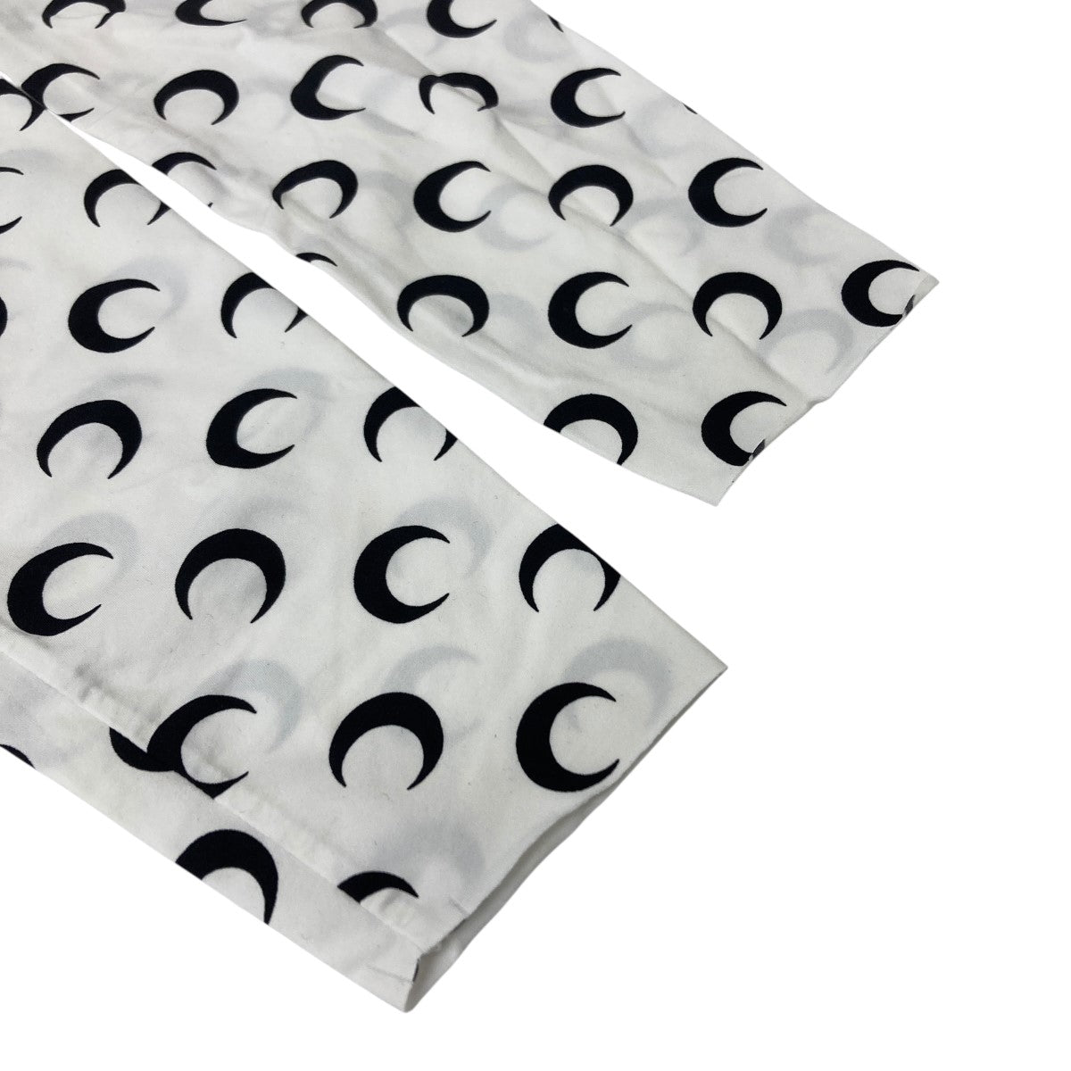 marine serre(マリーンセル) ムーンハイネックトップス ホワイト