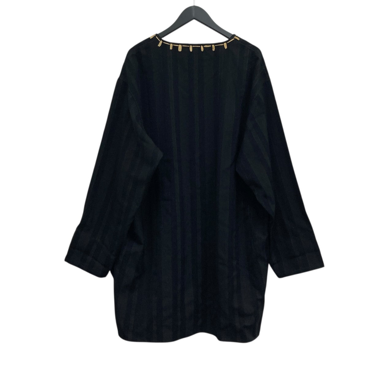 Yohji Yamamoto pour homme エンブロイダリープルオーバーシャツ 古着・中古-2枚目のアイテム画像