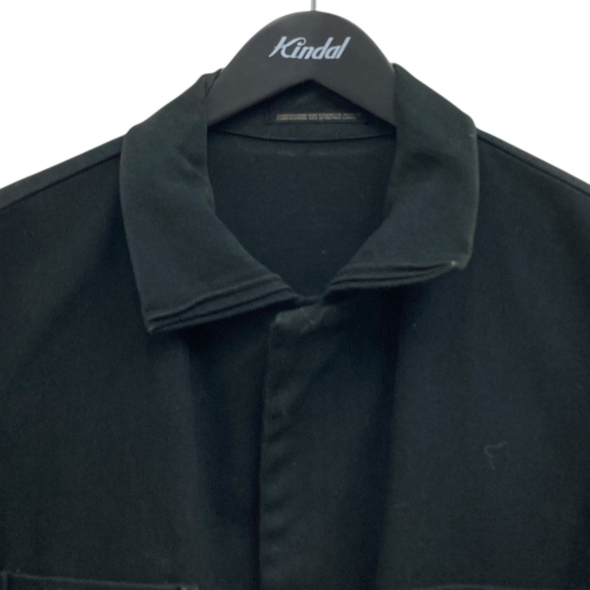 Yohji Yamamoto pour homme ビッグスナップボタンコットンツイルジャケット 古着・中古-3枚目のアイテム画像