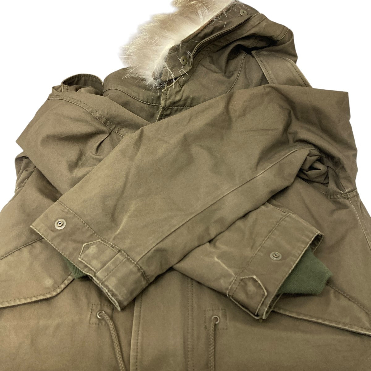 LAD MUSICIAN(ラッドミュージシャン) モッズコート 2212-360 カーキ