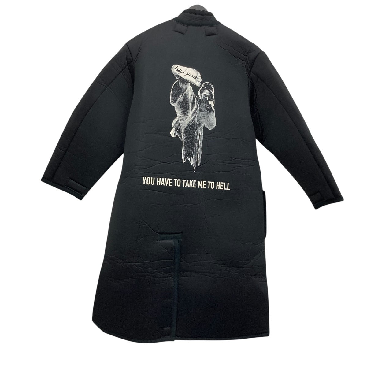 Yohji Yamamoto pour homme ウレタンフォームコート 古着・中古-2枚目のアイテム画像