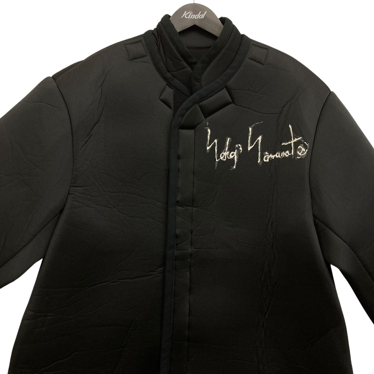 Yohji Yamamoto pour homme ウレタンフォームコート 古着・中古-3枚目のアイテム画像
