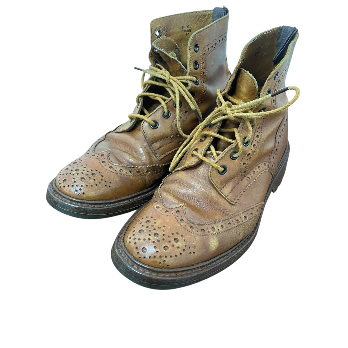 Tricker’s カントリーブーツ 古着・中古-1枚目のアイテム画像