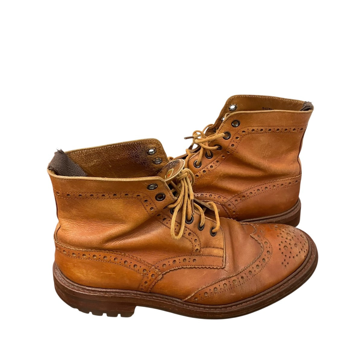 Tricker’s カントリーブーツ 古着・中古-4枚目のアイテム画像