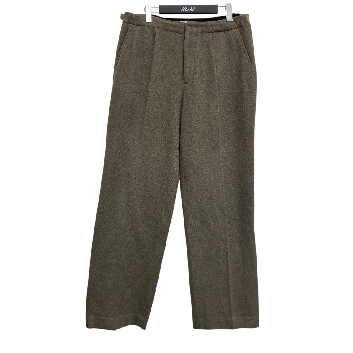 BORROWED CHINO ウールスラックス