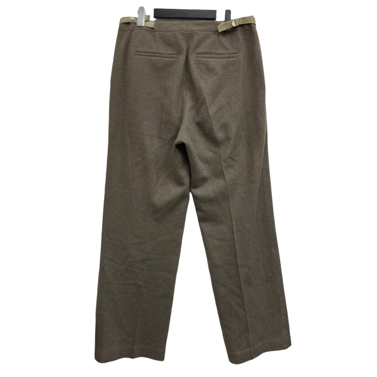 BORROWED CHINO ウールスラックス