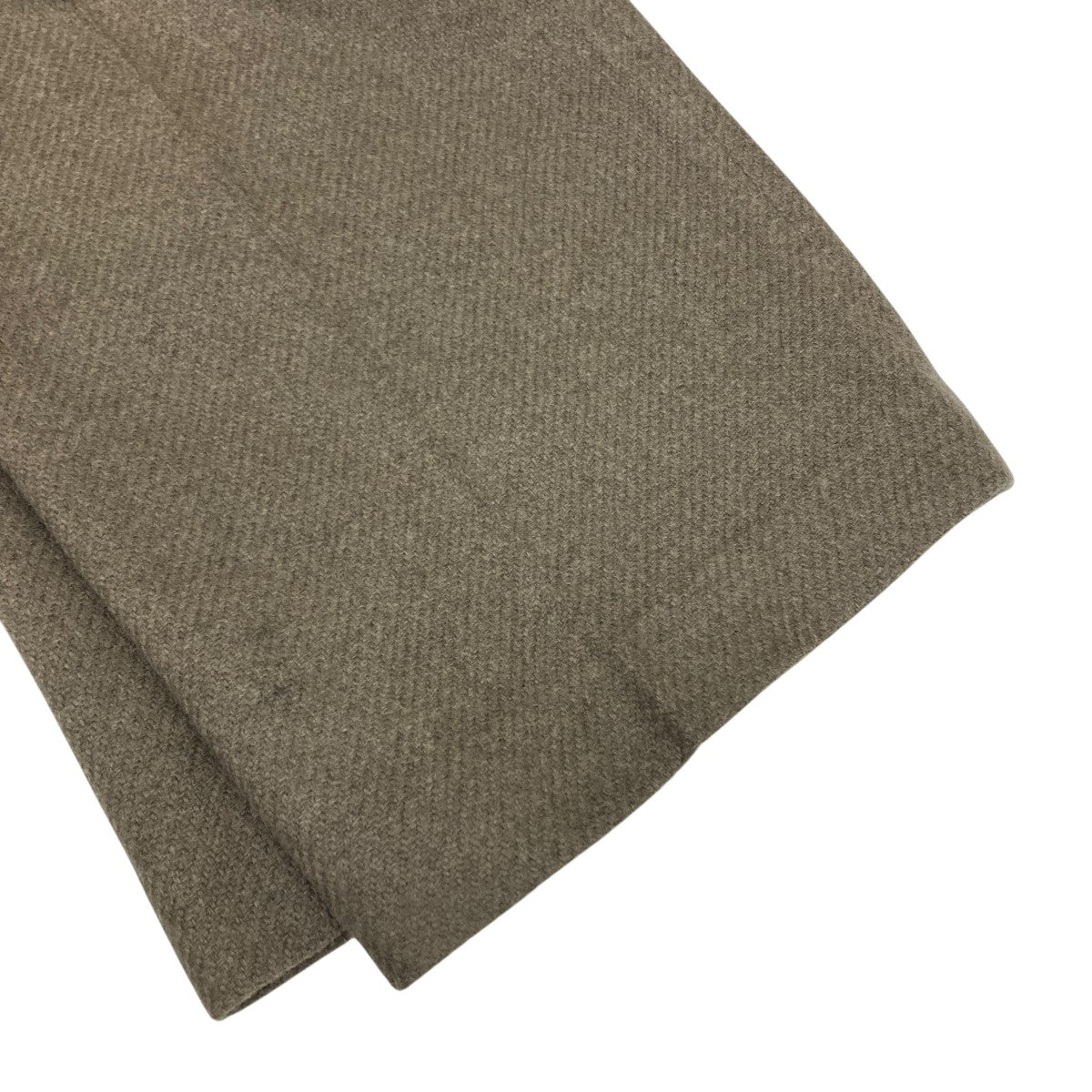 BORROWED CHINO ウールスラックス