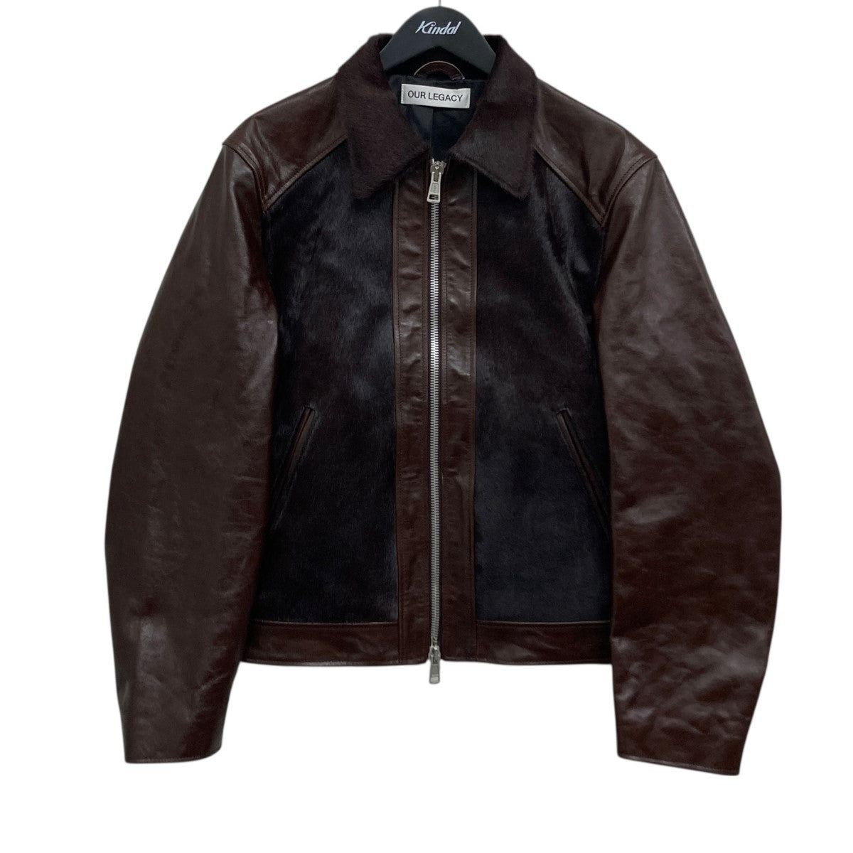 ANDALOU JACKET レザーハラコジャケット