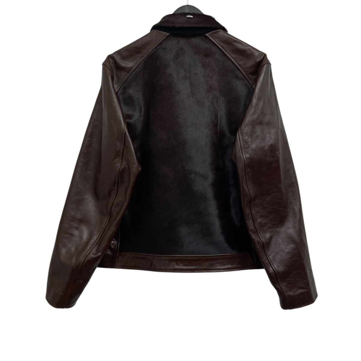 ANDALOU JACKET レザーハラコジャケット
