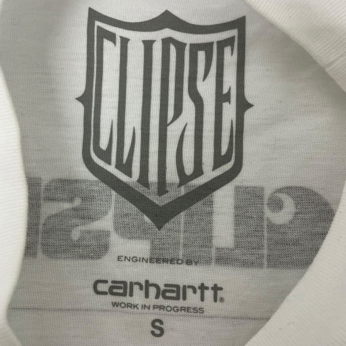 CLIPSE×CarHartt Ｔシャツ 古着・中古-4枚目のアイテム画像