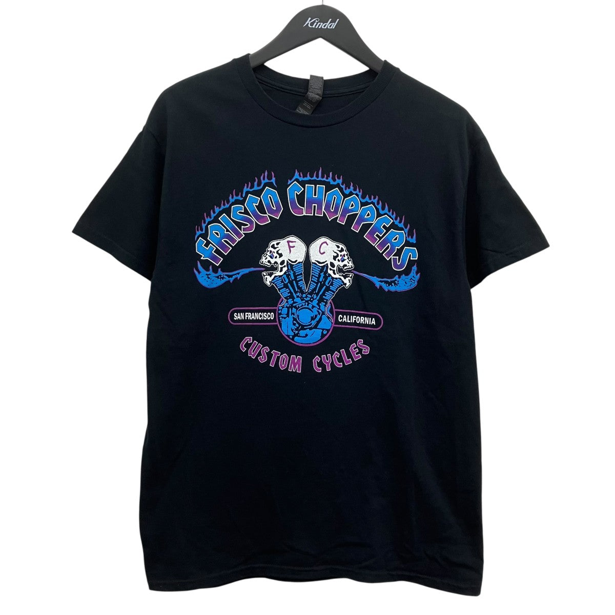 Frisco choppers プリントTシャツ 古着・中古-1枚目のアイテム画像