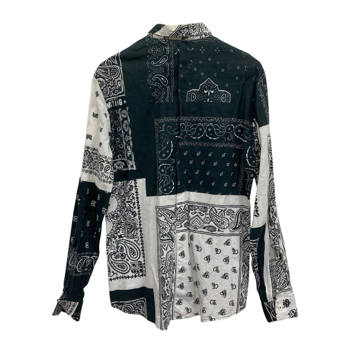 Maison Margiela ペイズリーバンダナ再構築シャツ 古着・中古-2枚目のアイテム画像