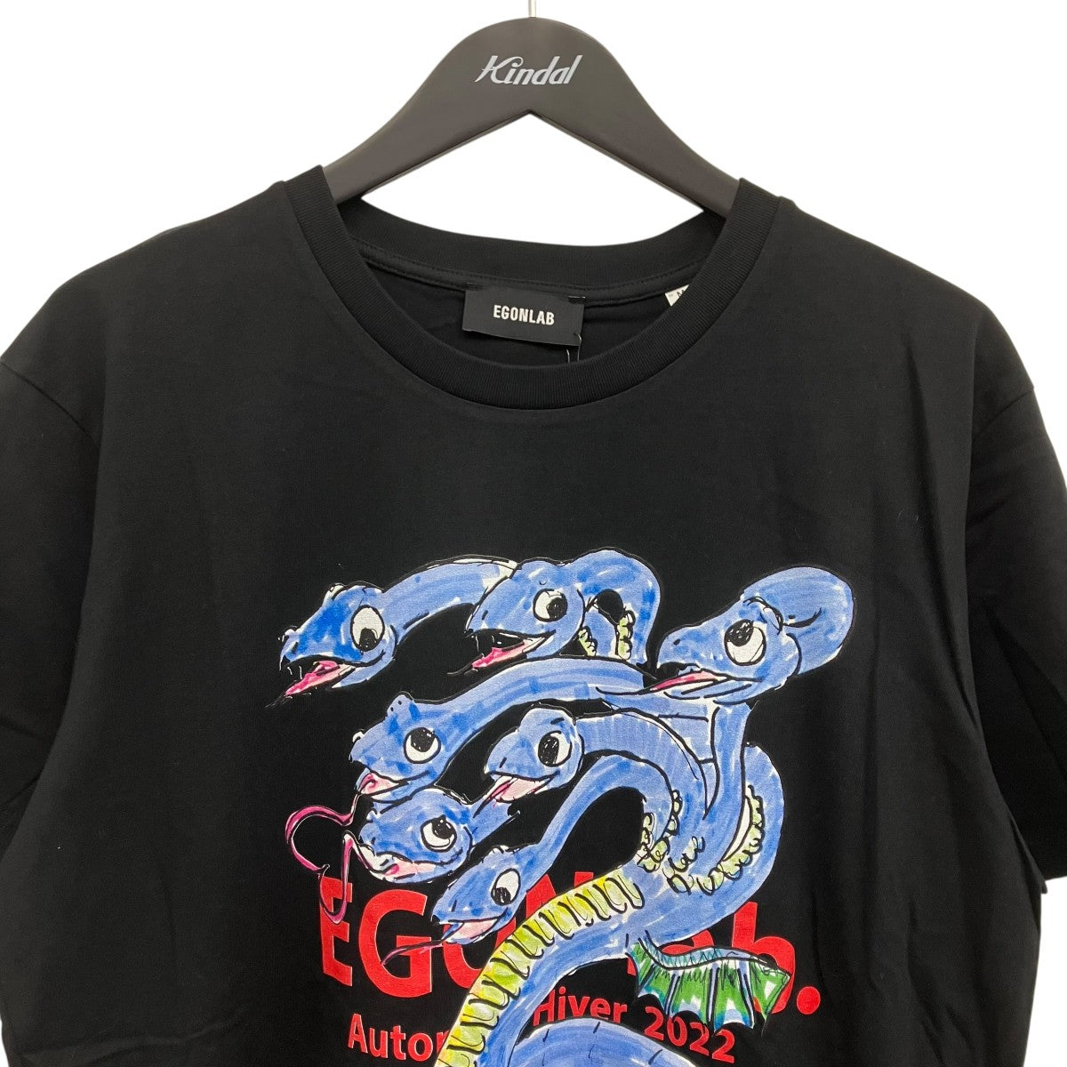 EGON LAB プリントTシャツ 古着・中古-3枚目のアイテム画像