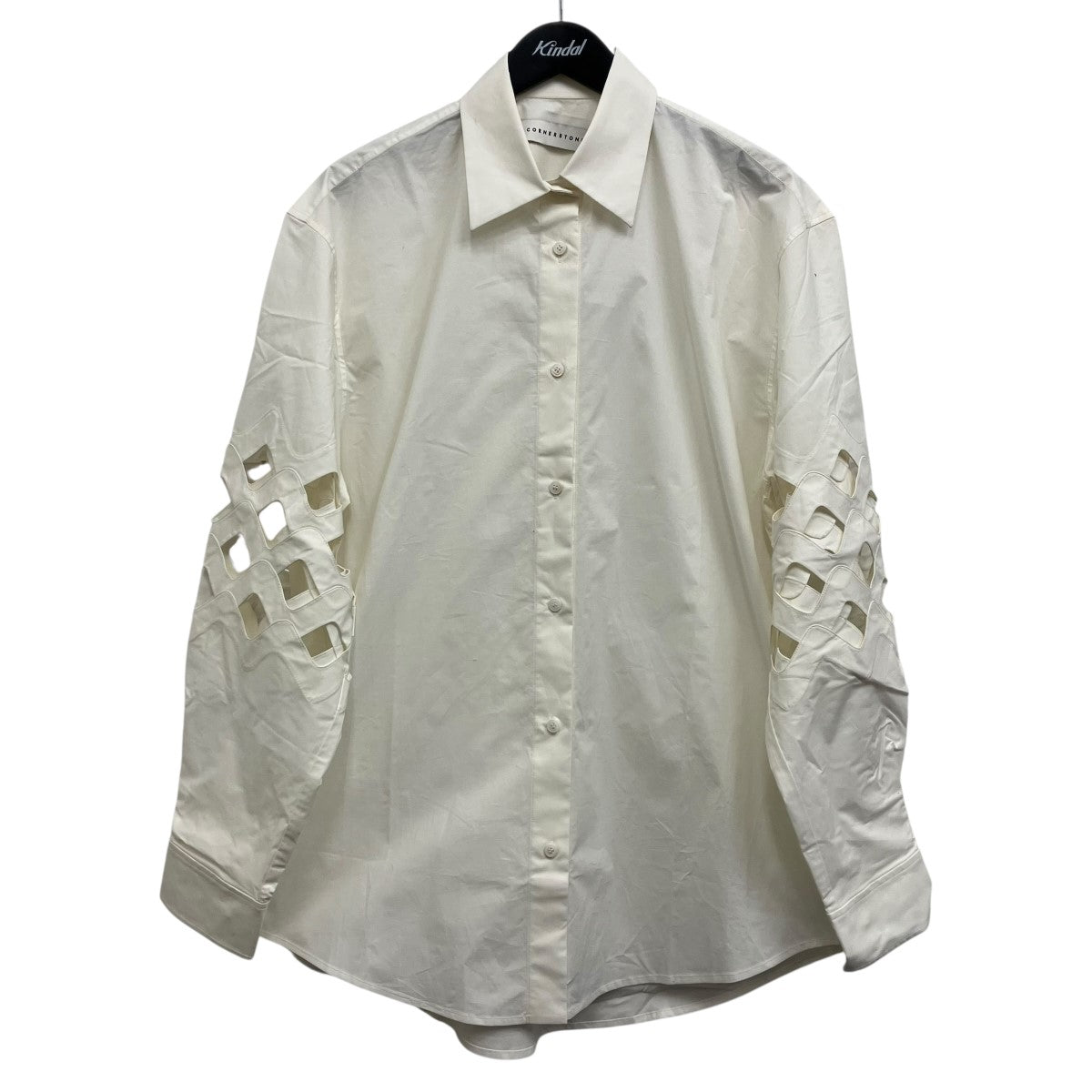 CORNERSTONE スリーブデザインシャツ 古着・中古-1枚目のアイテム画像