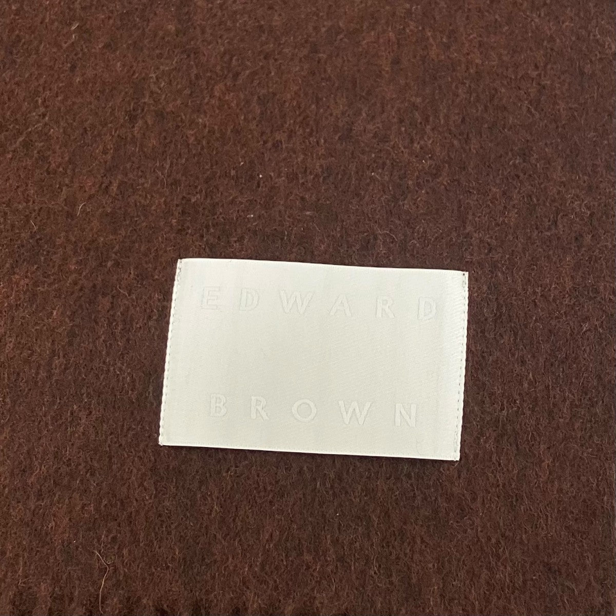 EDWARD BROWN マフラー 古着・中古-4枚目のアイテム画像