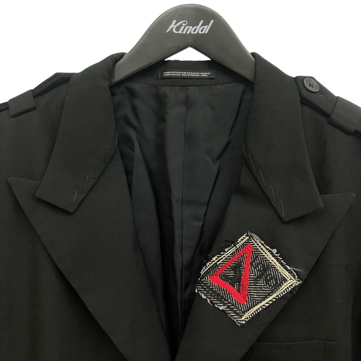 Yohji Yamamoto pour homme 20aw 腕章ジャケット Yohji Yamamoto pour homme(ヨウジヤマモトプールオム) 腕章ーラード