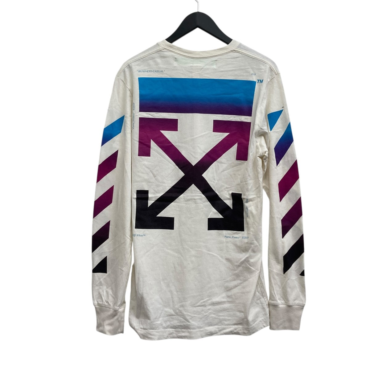 OFFWHITE ロングスリーブTシャツ 古着・中古-2枚目のアイテム画像