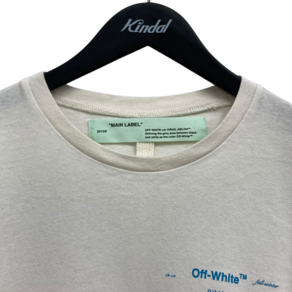 OFFWHITE ロングスリーブTシャツ 古着・中古-3枚目のアイテム画像