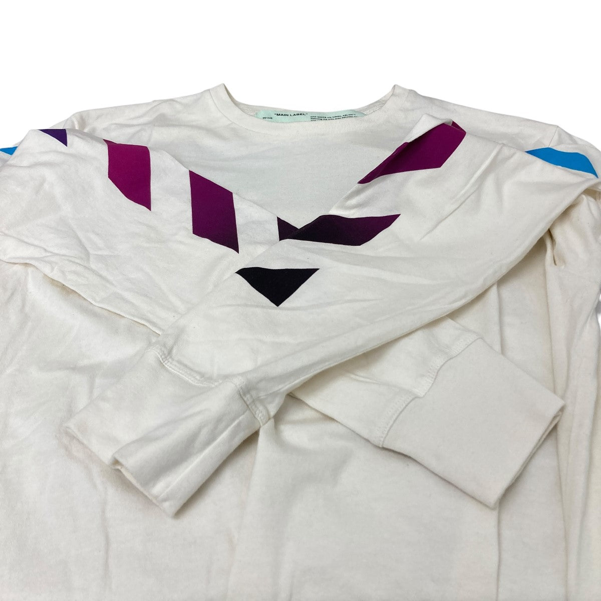 OFFWHITE ロングスリーブTシャツ 古着・中古-4枚目のアイテム画像