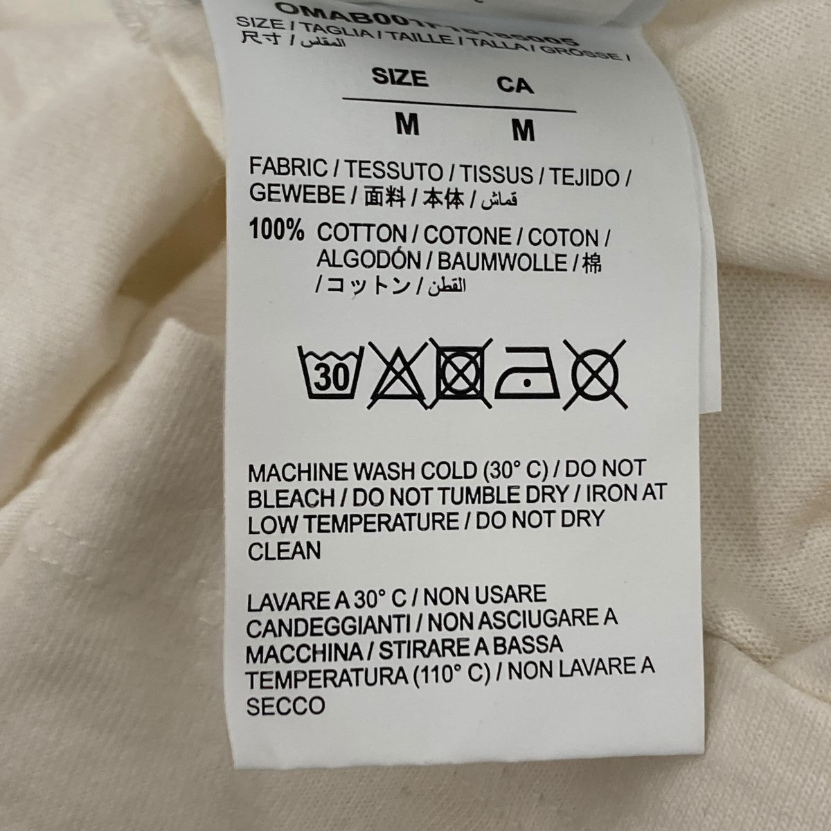 OFFWHITE ロングスリーブTシャツ 古着・中古-5枚目のアイテム画像