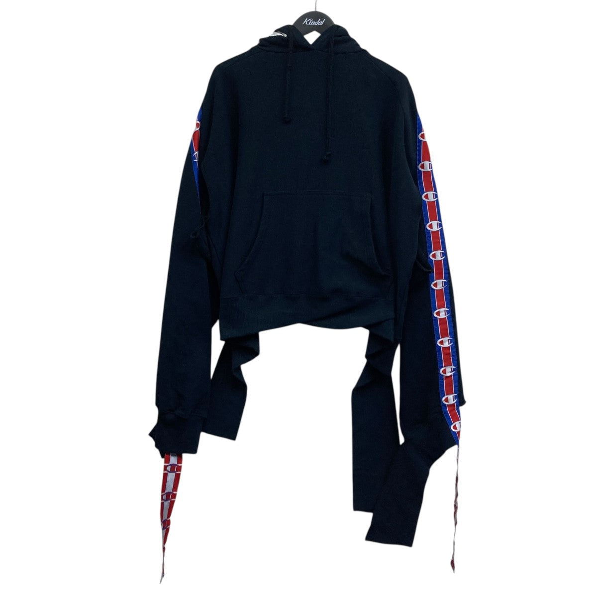 VETEMENTS×Champion プルオーバーパーカー 古着・中古-1枚目のアイテム画像