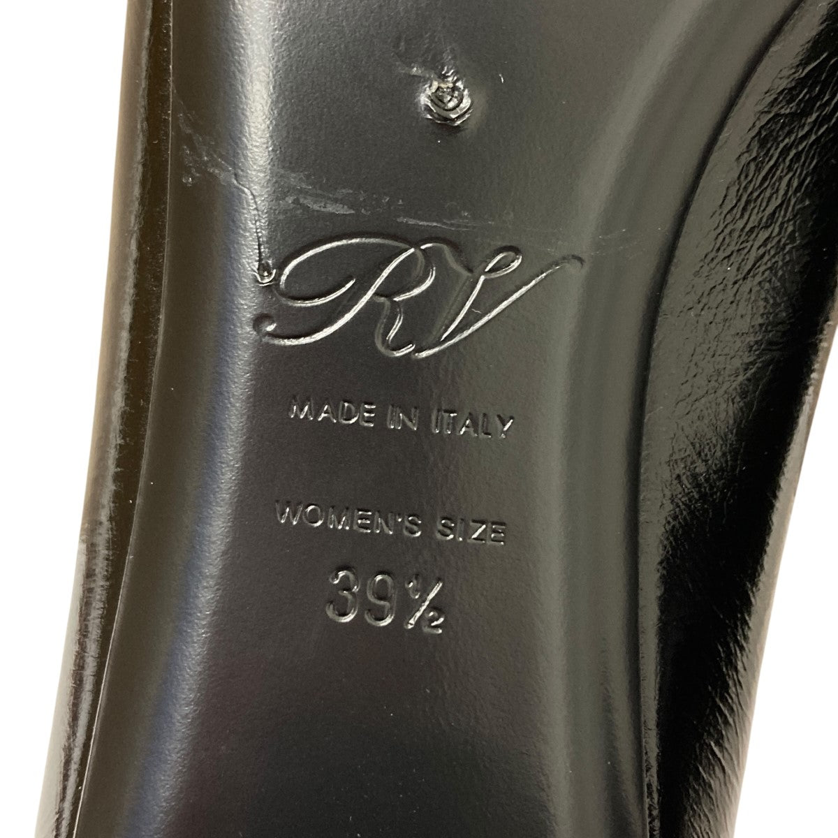 DECOLLETE BELLE VIVIER 45 CRINKLED PATENT-LEATHER PUMPSパンプス