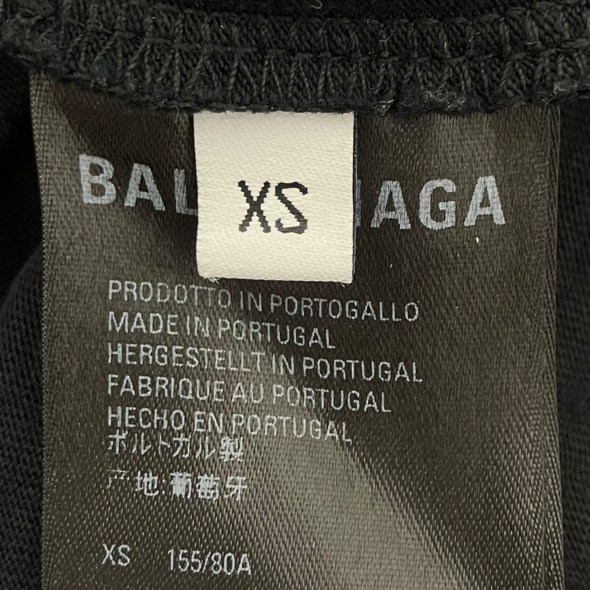 BALENCIAGA エンブロイダリーTシャツ 古着・中古-4枚目のアイテム画像