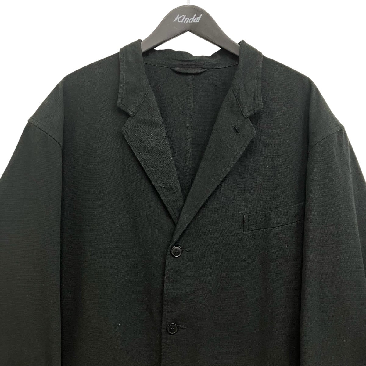 COMOLI(コモリ) 25SS コットンダックスジャケット B01-01006 ブラック