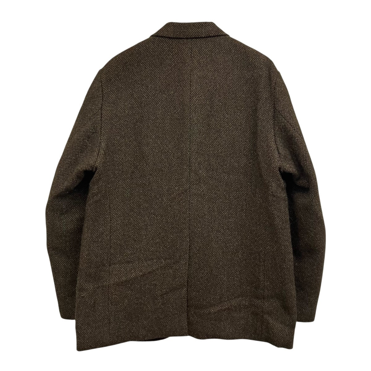 AURALEE(オーラリー) LAMA SHETLAND WOOL TWEED OVER JACKET